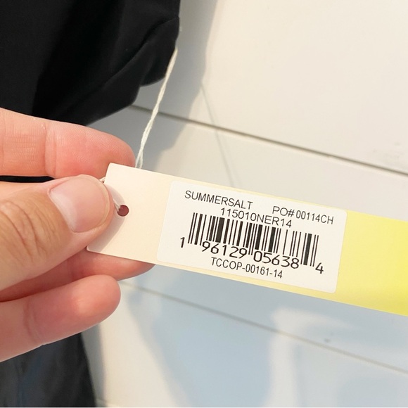 NWTs Summersalt | The Seabreeze Cut Out One Piece Bathing Suit Size 14 - Picture 8 of 10